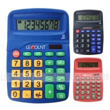 8 Digits Dual Power Desktop Calculator with Various Optional Attractive Colors (LC239)